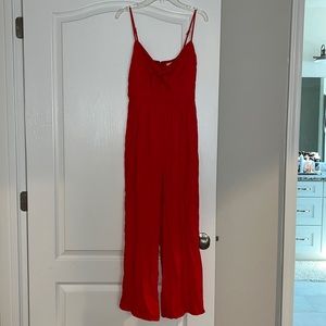 Spaghetti strap jumpsuit
